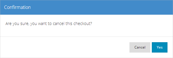 Cancel Document Checkout