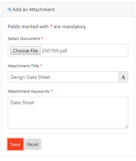 Add Document Attachment