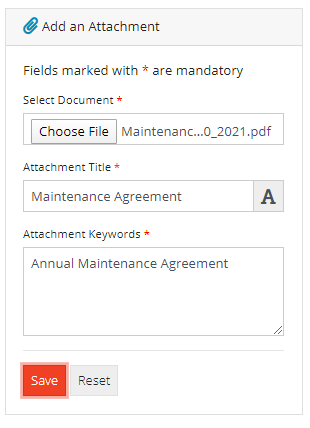 Add Document Attachment