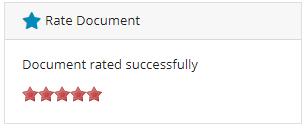 Document Rating Form