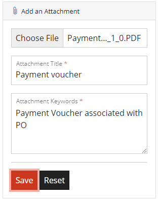 Add Document Attachment