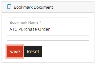 Bookmark Document