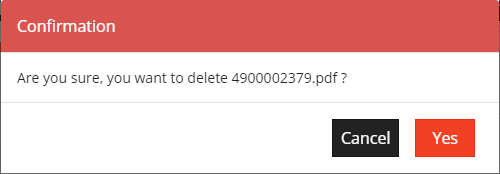 Delete Document Alert
