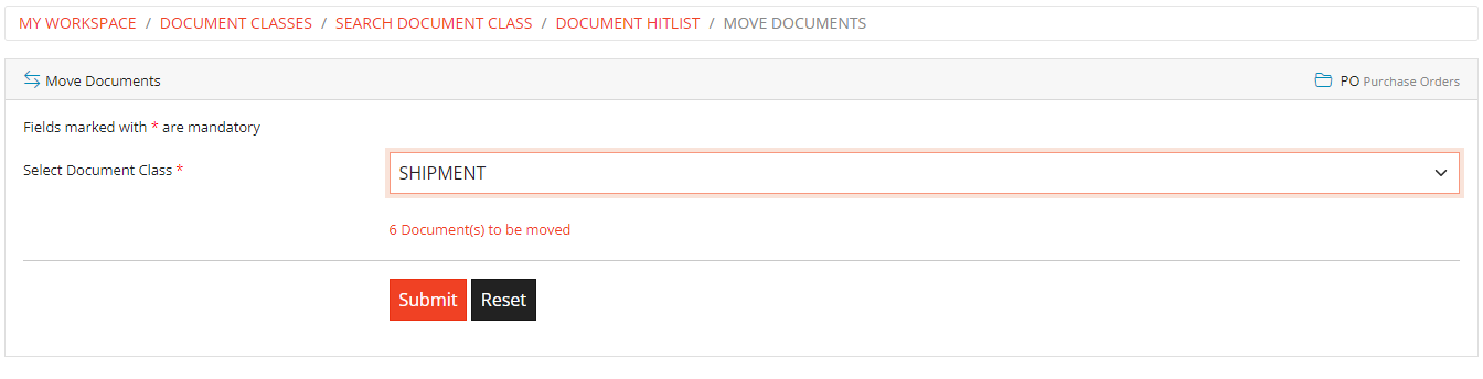 Move Documents