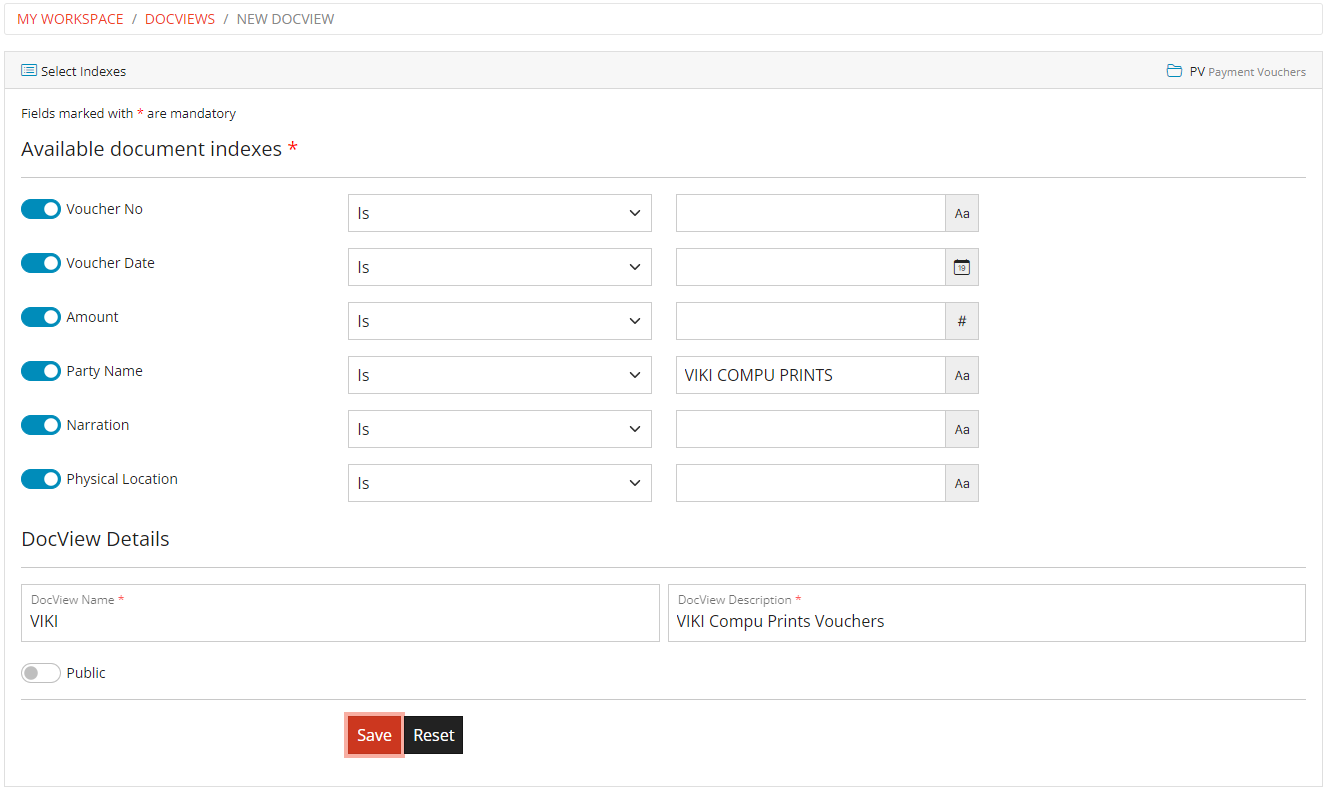 DocViews - Step 2 DocViews - Step 2