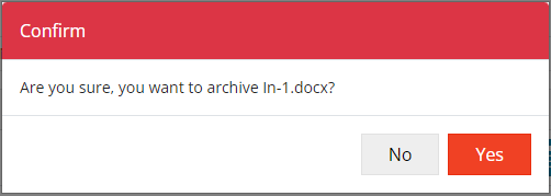 Archive Document Alert Archive Document Alert