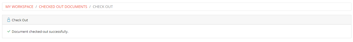 Document Checkout Done Document Checkout Done