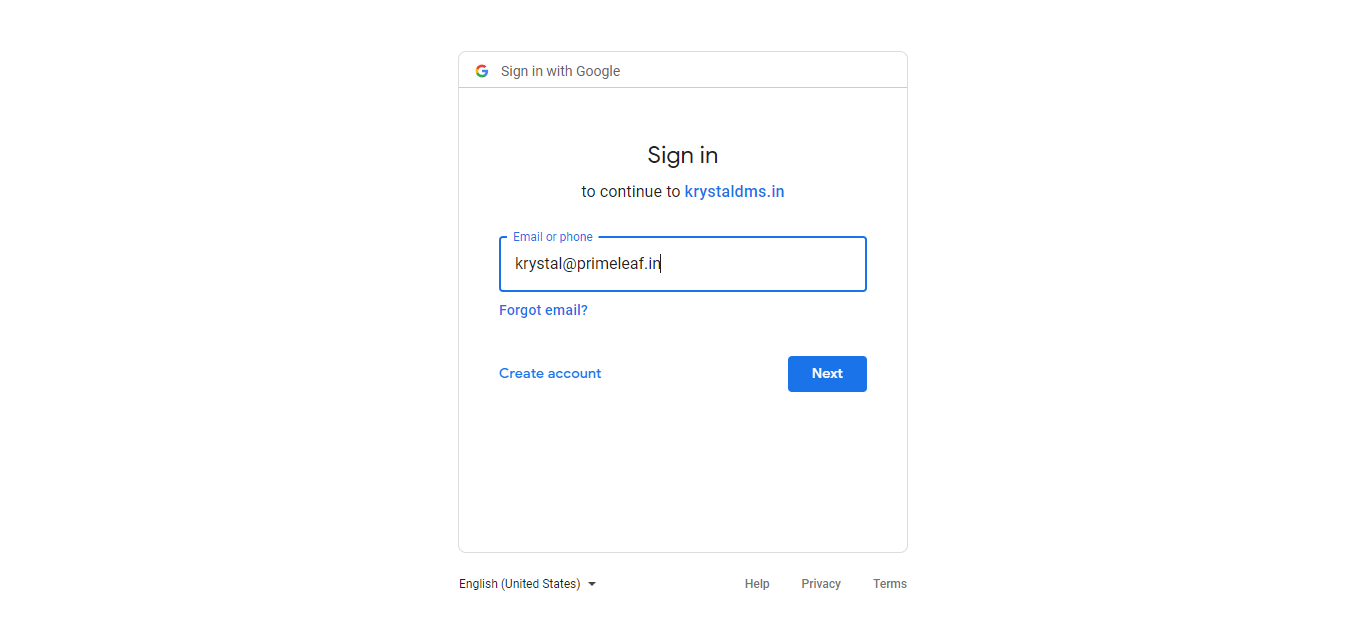 Google - SSO Google - SSO