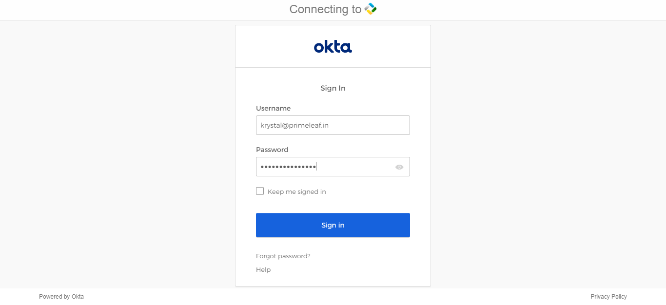 Okta - SSO Okta - SSO