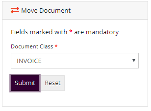 Move Document Form