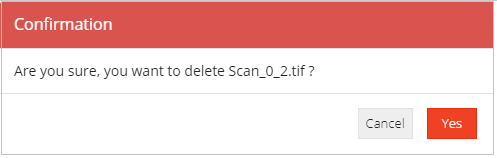 Delete Document Alert Delete Document Alert