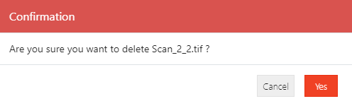 Delete Document Alert Delete Document Alert